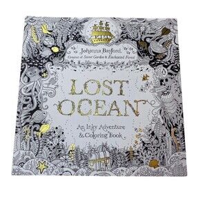 Lost Ocean Adult Coloring Book by Johanna Basford